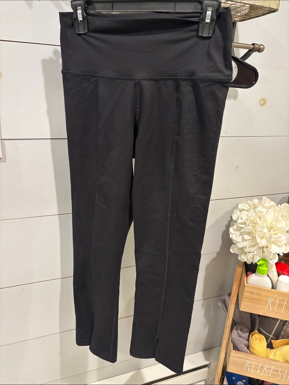 Offline Black High-Waist Knit Leggings - Women Pants & Jumpsuits